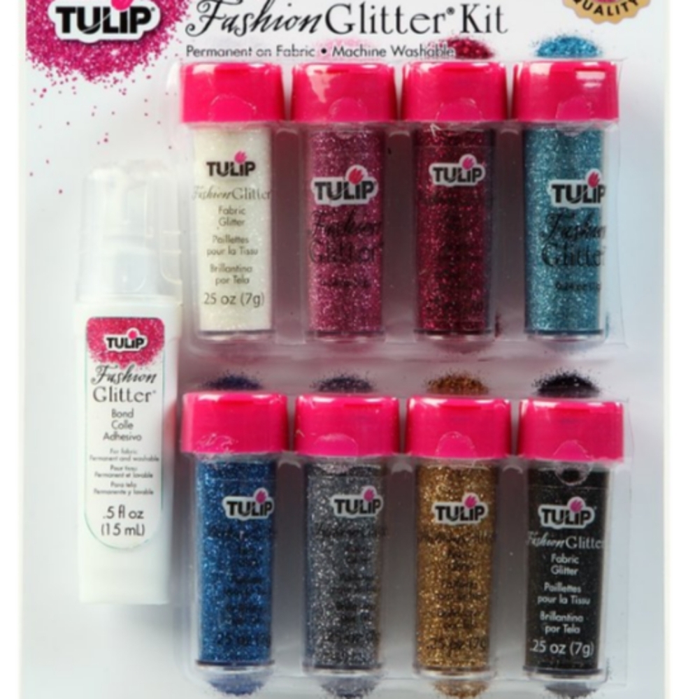 (2)Tulip Fashion Glitter Kits-Multicolor